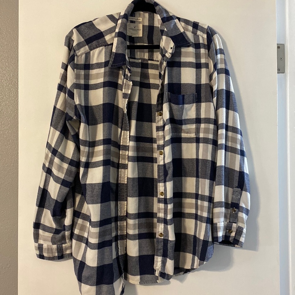 American Eagle Boyfriend Fit Flannel